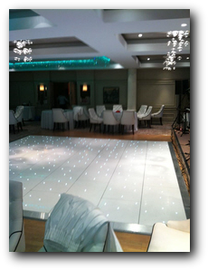 Galgorm LED dance floor