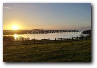 Sunset at Rossahilly House Enniskillen Fermanagh