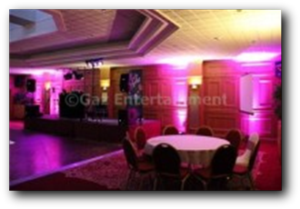 Clarion Hotel Wedding Up-Lighting